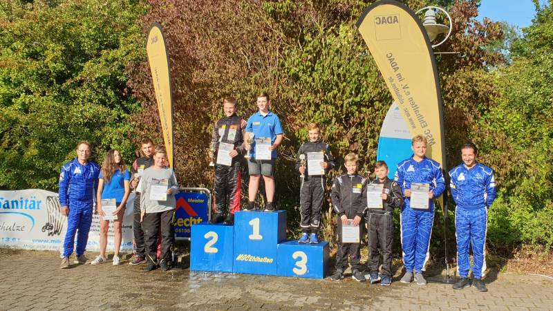 8. Lauf zur Jugendkartmeisterschaft beim MSC&nbsp;Ehlhalten