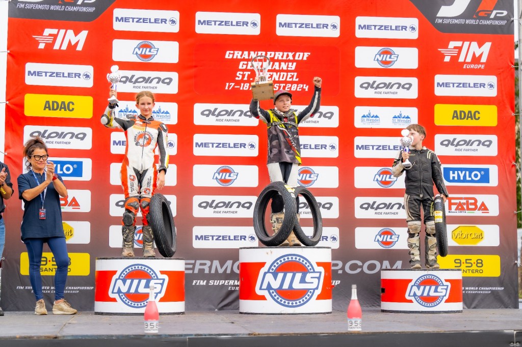 Nick Hopp, wird Deutscher Jugend Meister im&nbsp;Supermoto